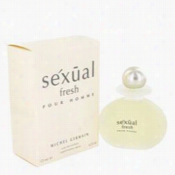 Sexual Fresh Cologne By Michel Germain, 4.2 Oz Eau De Toilett Spray For Men