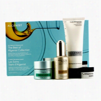 The Est Of Algenist Collection: Cleansser 120ml + Eye Balm 7ml + Repairing Oil 30ml + Antii-aging Choice Part 30ml