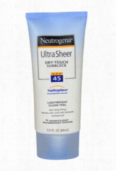 Ultra Sheer Dry Touch Sunblock Spf 45