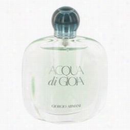 Acqua Di Gioia Perfume By  Gorgio Armmani, 1.7 Oz Eau De Parf Um Spray T(ester) For Women