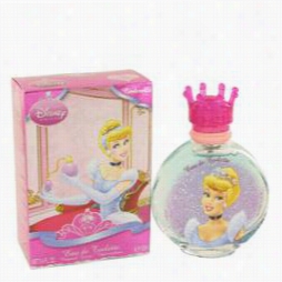 Cinderella Perfume By Disney, 3.4  Oz Eau De Toilette Spray For Women