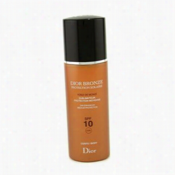 Dior Bronze Voile De Monoi Tan Enhancer Medium Protection Spf10 Uva