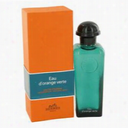 Eau D'orange Verte Cologne By Hermes, 3.4 Oz Eau De Cologne Spray (unisex) During Men