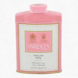 English Rose Yardley Talc By Yardlye Londn, 7 Oz Talc During Women