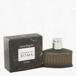 Essenza Di Roma Uomo Cologne By Laura Biagiotti, 1.3 Oz Eau De To Ilette Spary For Men