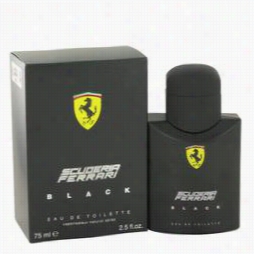 Ferrari Scuderia Black Cologne By Ferrari, 2.5 Oz Eau De Toilette Spray For Men