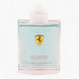 Ferrari Scuderia Liht Essenc Ecologne By Ferrati, 2.5 Oz Eau De Toilette Spray (tester) For Men