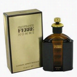 Ferre After Shave By Gianfranco Ferre, 2.5 Oz After Shave For Men