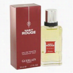 Habit Roueg Cologne By Guerlain, 1.7 Oz  Eau De Toilette Spray For Men