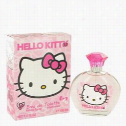 Hello Kitty Perfume By Ssnrio, 3.4 Oz Eau De Toilette Spray For Women