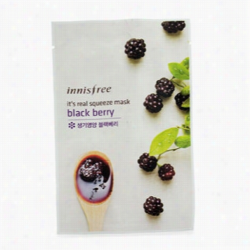 Its Real Squeeze Mask  - Blaxk Berry