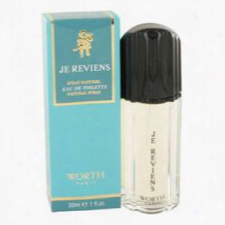 Je Revins Perfume By Worth,  1 Oz Eau De Toilette Sprray For Women