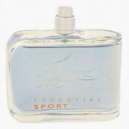 Lacoste Essential Sport Cologne In Proportion To Lacoste,4 .2 Oz Eau De Toilette Spray (tes Ter) For Men