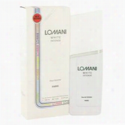 Lomanni White Intense Cologne By Llomani, 3.3 Oz Eau De Toilette Spray For Men