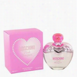 Moschino Pink Bouquet Perfume By Moschino, 3.4 Oz Eau De Tooilette Spray For Women