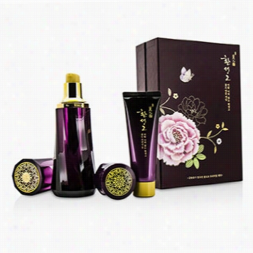 Myonghan Miindo Hwansaenggo Gold Ampoule Serum Set: Gold Ampoule Sdrum 45ml + Gold Cleansing Foam 40ml + Gold Cream 13ml