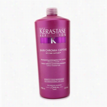 Refletion Bain Chroma Captive Colour Radiance Protecting Shampoo - For Colour-trezted Hair (salon Product)