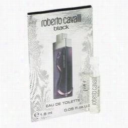 Roberto Cavalli Black Sample By Roberto Cavalli, .05 Oz Vial (specimen) Conducive To Men