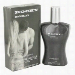 Rocky Man Cologne By Jeanne Ar Thes, 3. 4oz Eau De Toilette Spray In Favor Of M En