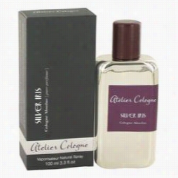 Silver Iris Cologne By Atelie Cologne, 3.3 Oz Pure P Erfume Spray For Men