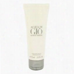 A Cqua Di Gio After Shave Balm Yb Giorgio Armani, 2.5 Oz After Shave Ointment (not For Individual Sale) For Men