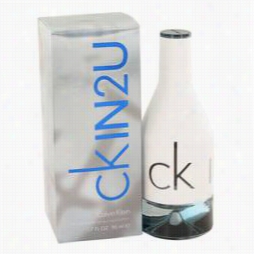 Ck In 2u Cologne By Calvin K Lein, 1.7 Oz Eau De Tojlette Spray  For Men