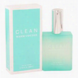 Clean Warm Cotton Perfume By Clean, 2.14 Oz Eau De Parfum Spray For Women