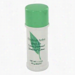 Green Tea Deodorant By Elizabeth Aren, 1.5 Oz Deodorant Cream For Women