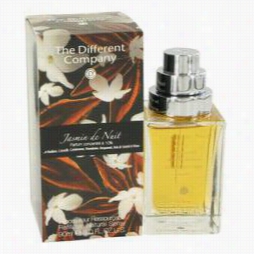 Jasmin De Nuit Perfume By The Different Company, 3 Oz Eau De To Ilettespray Refillable Fof Wommen