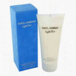 Light Blue Body Cream By Dolce &apm; Gabbana, 6.7 Oz Bodyy Cream For Wo Men