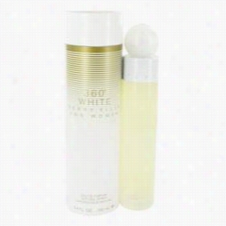 Perry Ellis 360  White Perfum Through  Perry Ellis, 3.4 Ozeau De Parrfum Spray For Women