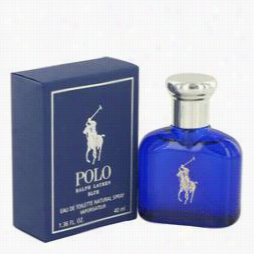 Polo Blue Cologne By Ralph Lauren, 1.4 Oz Eau De Toilette Spray Against Men