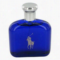 Polo Blue Cologne By Ralph Lauren, 4.2 Oz Eau De Toilette Spray (tester) For Men