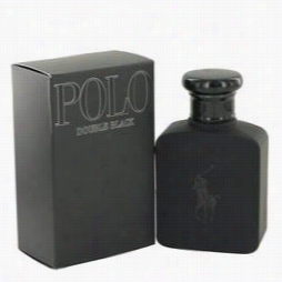 Polo Double Black Ologne By Ralph Lauren, 2.5 Oz Eau De Toiilette Spray For Men