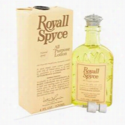 Royall Spyce Cologne By Roayll Fragrances, 4 Oz All Puroose Lotion / Cologne For Men