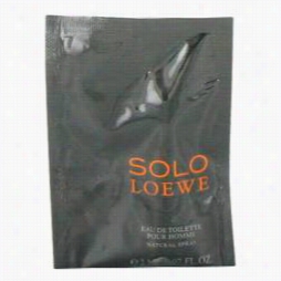 Solo Loewe Sample By Loeww, .07 Oz Vial (sample) For Men