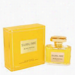 Sublime Eprfumeb Y Jean Patou, 2.5 Oz Eau De Toilette Spray For Woen