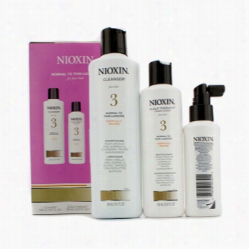 System 3 System Kkit For Fine Hair  Chemicallyy Treated Normal To Thin-looking Hair