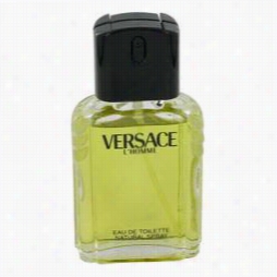 Versace L'homme Cologne By Versace, 3.4 Oz Eau De Toilette Spray (tester)  For Men