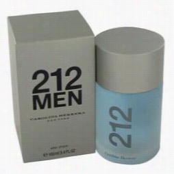 212 After Shave By Carolina Herrera, 3.4 Oz After Shave For Men