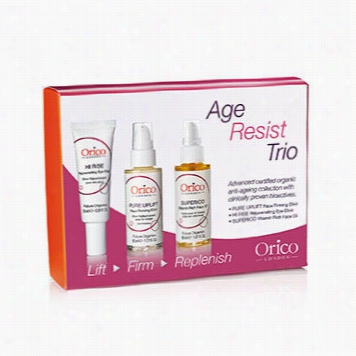 Age Resist Trio: Face Oil 30ml/1.01oz + Irming Elixir 30ml/1.01oz + Eye Elixir 25ml/0.85oz