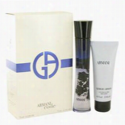 Armani Code Gift Set B Giorgio Armani Gift Fix For Wmen Includes 2.5 Oz Eau De Parfum Spray  + 2.5 Oz Body Lotion