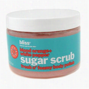 Blood Orange + White Pepper Sugar Body Scrub