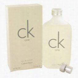 Ck One Cologne By Calvin Klein, 6.6 Oz Eau De Toilette Spray (unisex) For Men