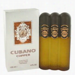 Cubajo Copper Cologgne By Cubano, 4  Oz Eu De Toilette Spray For Men