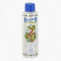 Ed Hardy Villain Cologne By Christian Audigier, 6 Oz Body Spray For Men