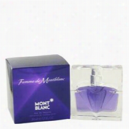 Femme De Mont Blanc Perfume  By Mong Blanc, 1.6 Oz Eau De Toilette Spray For Women