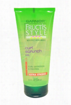 Fructis Style Curl Scrunch Gel Cur L Definition & Conntrol Extra Strong