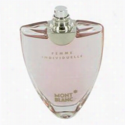 Individuelle Perdume By Mont Blanc, .25 Oz Eau De Toilette Spray (tester) For Women