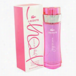 Joy Of Pink Perfume By Lacoste, 3 Oz Eau De Toilette Spray For Women